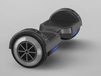 Hoverboard 02 3D model