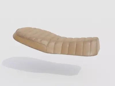 motorcycle saddle bike 3D model