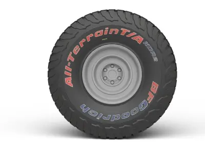 BF Goodrich BFG BAJA 3D model