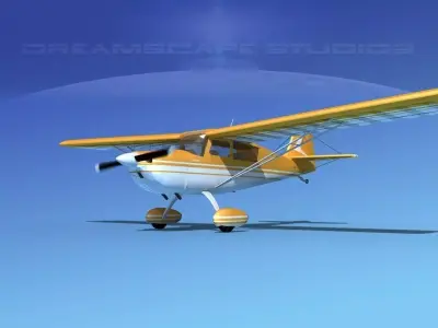 Bellanca Citabria 7KC V03 3D model