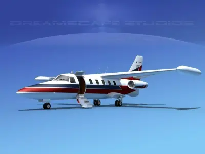 Dreamscape AT-48 Jet Executive V05 3D model