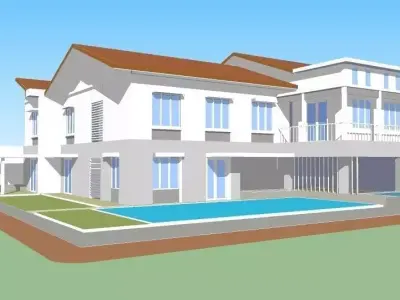 Alan House  3D model