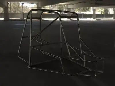 BAJA frame Free 3D model