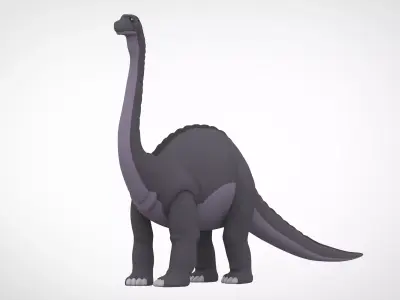 Grandpa Longneck 3D model