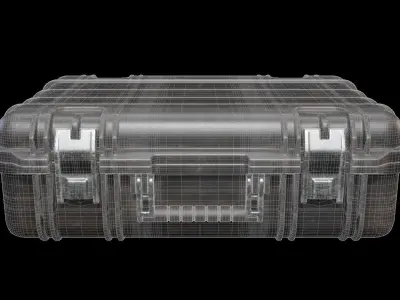 Container hard case Free 3D model