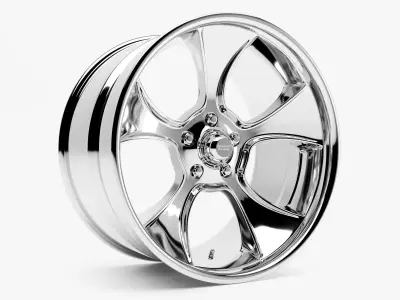 American Racing VN474 Gasser Wheel 3D model