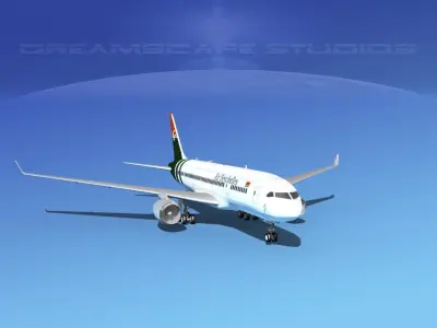 Boeing 787-8 Air Seychelles 3D model