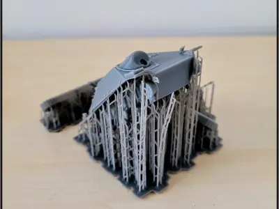 Jagdpanzer 38t Hetzer SdKfz 138-2 - miniatures tabletop scenery 3D print model