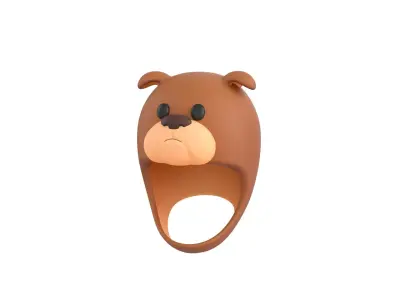 Prop074 Bulldog Hat 3D model