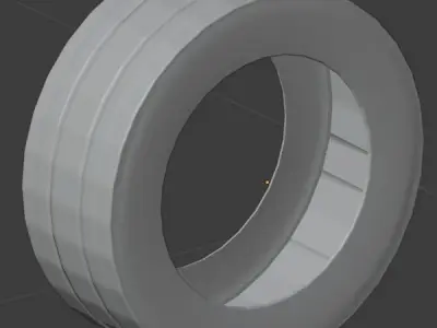 17 inch tire 3D Model Free 3D model