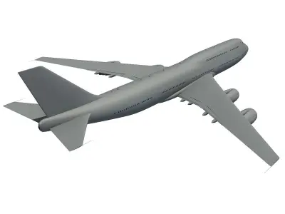 Aerial Scene for Aircraft 3D model