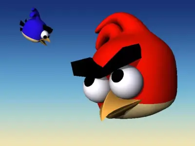 Angry birds Free 3D model