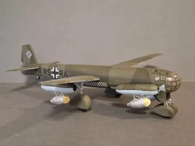 Junkers 287 WW2 Jet Bomber Prototype 3D print model