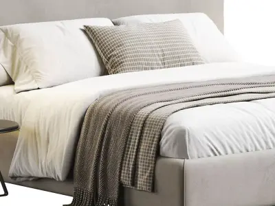 Gaya Bed 3D model