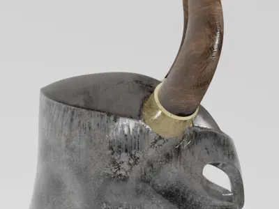 Casco Vikingo - Viking helmet 3D model