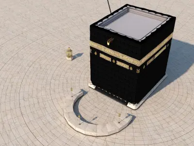 Kaaba 3D model