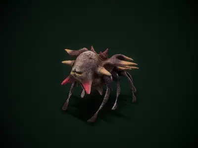 monster hunter slayer insect  Low-poly 3D model