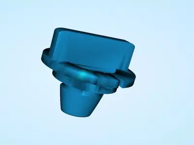nissan frontier twist clip 3D model