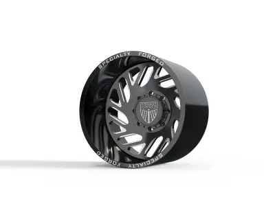 REAR SPECIALITY FORGED D015 WHEEL 3D MODEL 3D model