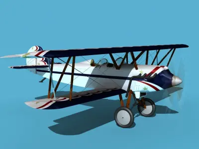 Travelair 2000 V10 3D model