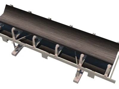 conveyor belt 3D model