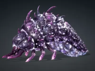 Larval-V2b 3D model