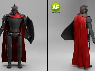 Droid E-300 3D model