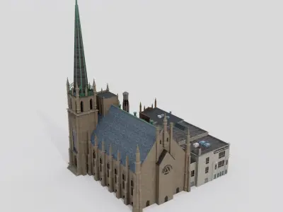 Fort Street Presbyterian Church 3D model