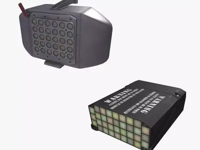 Helicopter Flares Dispensers Collection 