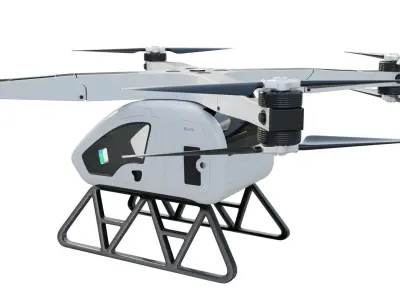 Workhorse Surefly Air Taxi 3D model