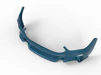 bumpers tuning auto vehicle 3D model