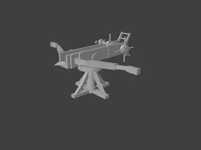 ballista 3D model