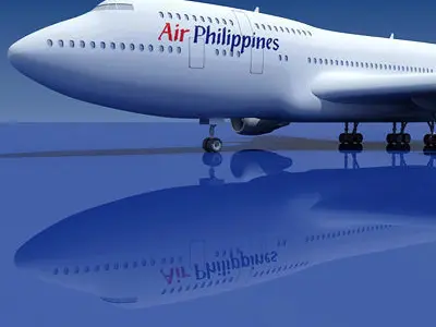 Air Philippine Airlines 3D model