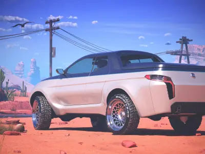 Pickup Concept 2015 Free 3D model