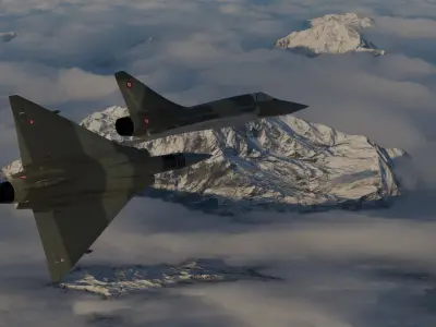 Mirage 2000 3D model