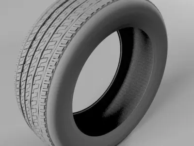 Tire Hankook Free 3D model