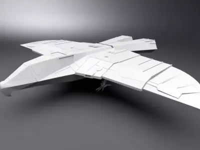 Hawks Fighter Scale model 3D print model