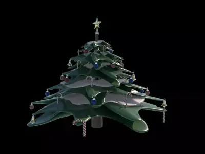Christmas Tree 3D Free 3D model