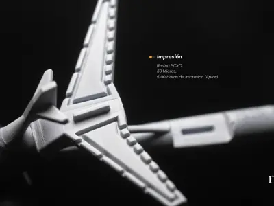 Aeroplano airplane with key ring 3D print model