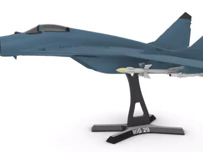 MiG-29 3D print model