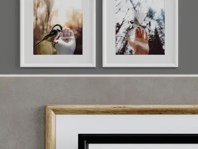 Paintings  poster 2 model  3D model