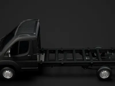 Citroen Jumper Relay Chassis Truck Single Cab 4300WB 2020 3D model