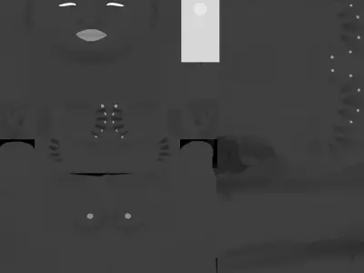 female with textures Free 3D model