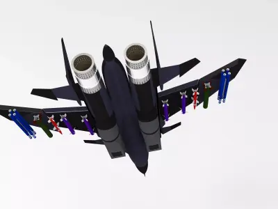 RL-48 Aircraft 3d model  3D model