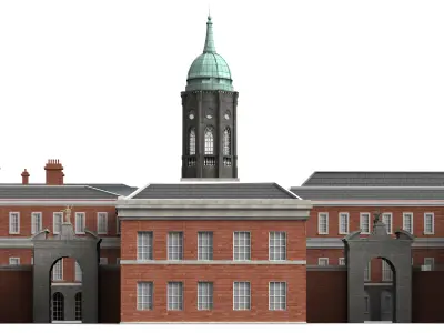 Dublin Castle 3D model