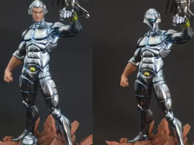 Quicksilver Rayo de Plata Silverhawks Halcones galacticos STL  3D print model