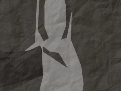 Stingray paper aesthetic Free low-poly 3D model