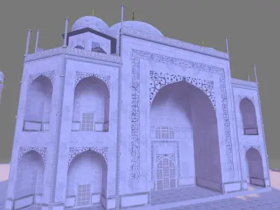 Taj Mahal 3D model
