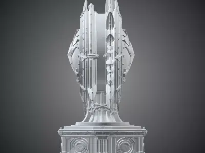 Heroic Shield Medallion  Legendary Star Emblem PM-329 3D print model