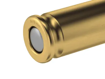 Bullet 9x19mm 3D model